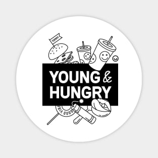 Young & Hungry Magnet